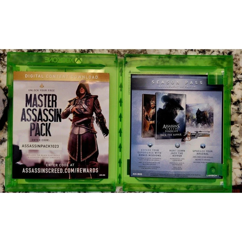 Assassin's Creed: Syndicate Limited Edition, CIB, MANUAL, CLN DISC, FAST SHIPING
